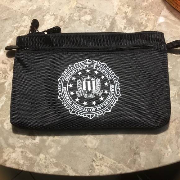 FBIRA Store Handbags - FBI (Cosmetics/Multi)CHUM BAG NICE! (MIP) Nylon 2 Pockets Top/ Side (Unisex)